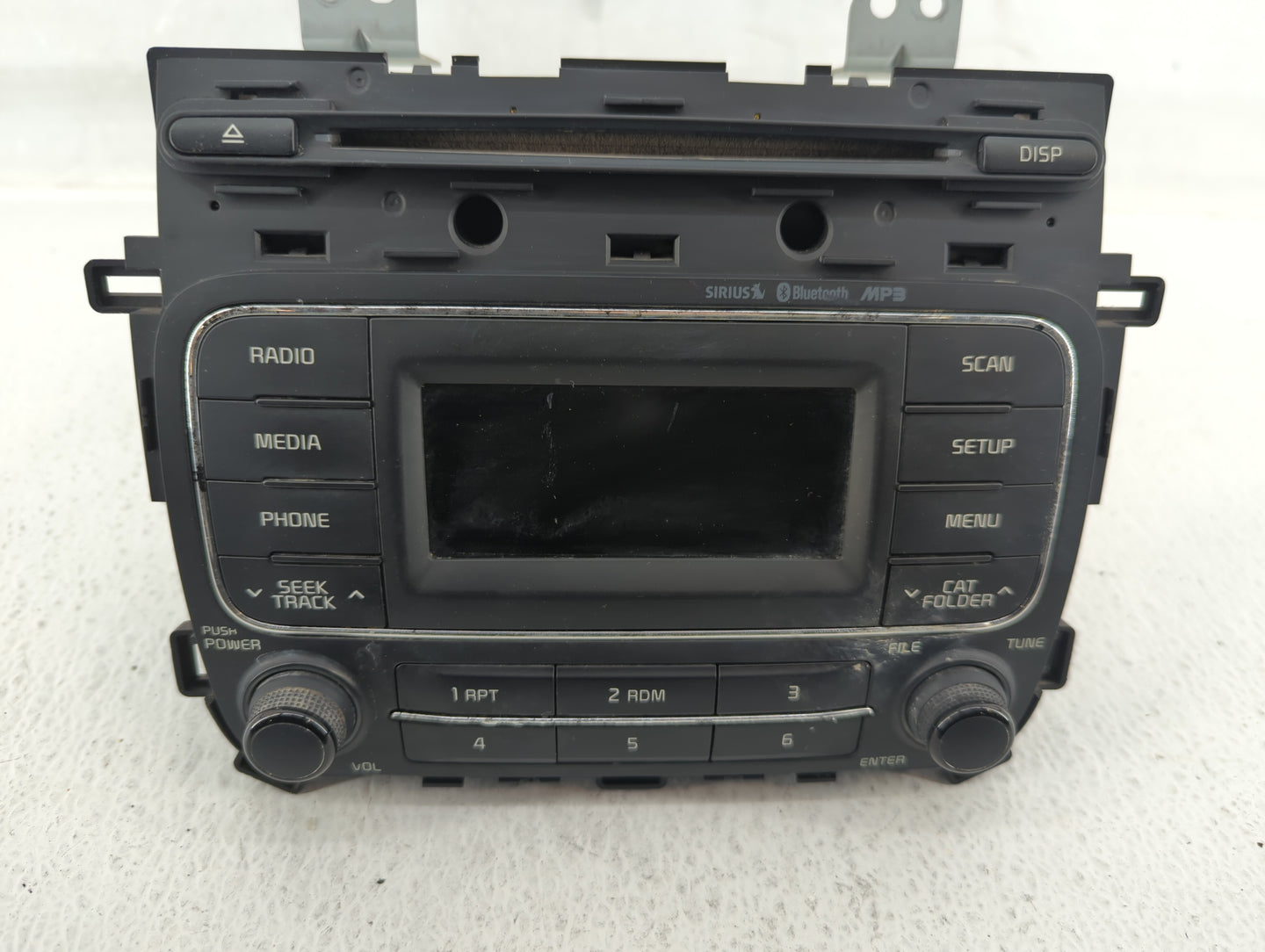 2014-2016 Kia Forte Radio AM FM Cd Player Receiver Replacement P/N:96180-A7290WK Fits Fits 2014 2015 2016 OEM Used Auto Part
