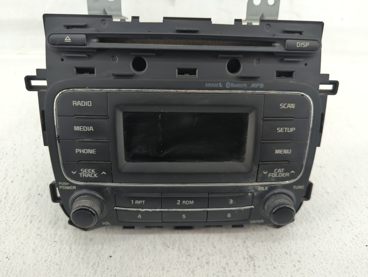 2014-2016 Kia Forte Radio AM FM Cd Player Receiver Replacement P/N:96180-A7290WK Fits Fits 2014 2015 2016 OEM Used Auto Part