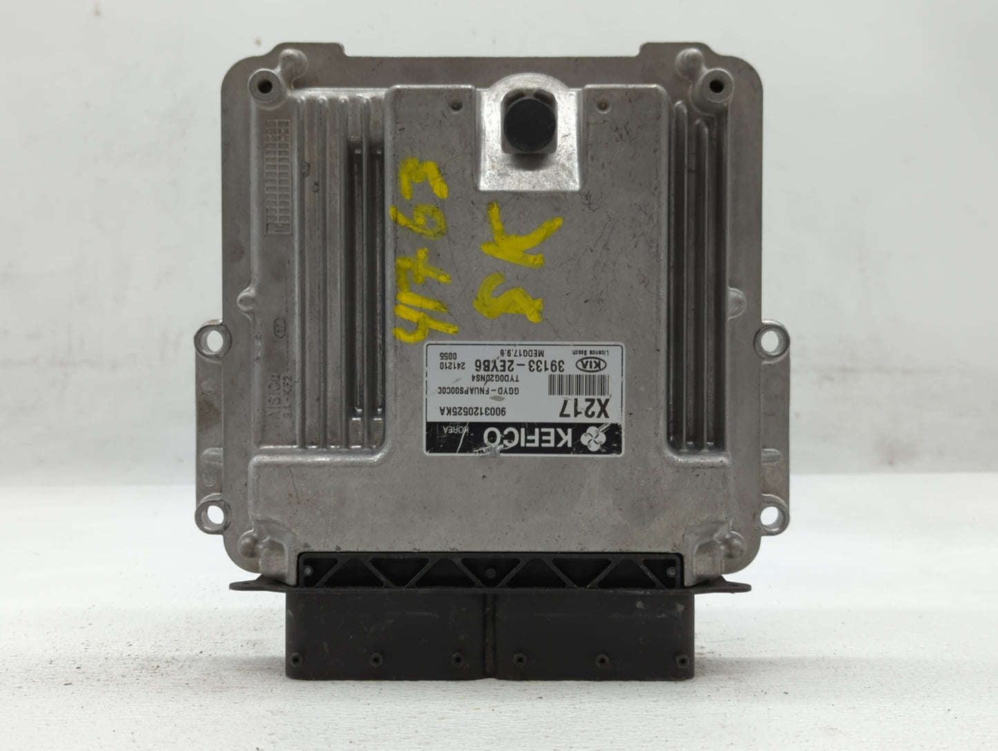 2015 Kia Forte PCM Engine Control Computer ECU ECM PCU OEM P/N:39133-2EYB6 Fits OEM Used Auto Parts - Oemusedautoparts1.com