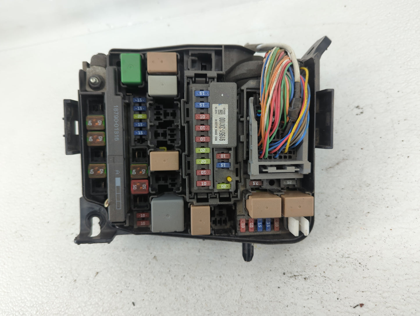 2014-2016 Kia Forte Fusebox Fuse Box Panel Relay Module P/N:91209 A7192 Fits Fits 2014 2015 2016 OEM Used Auto Parts - Oemus
