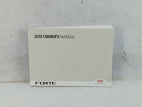 2015 Kia Forte Owners Manual Book Guide P/N:FA70-EU4NJ OEM Used Auto Parts - Oemusedautoparts1.com