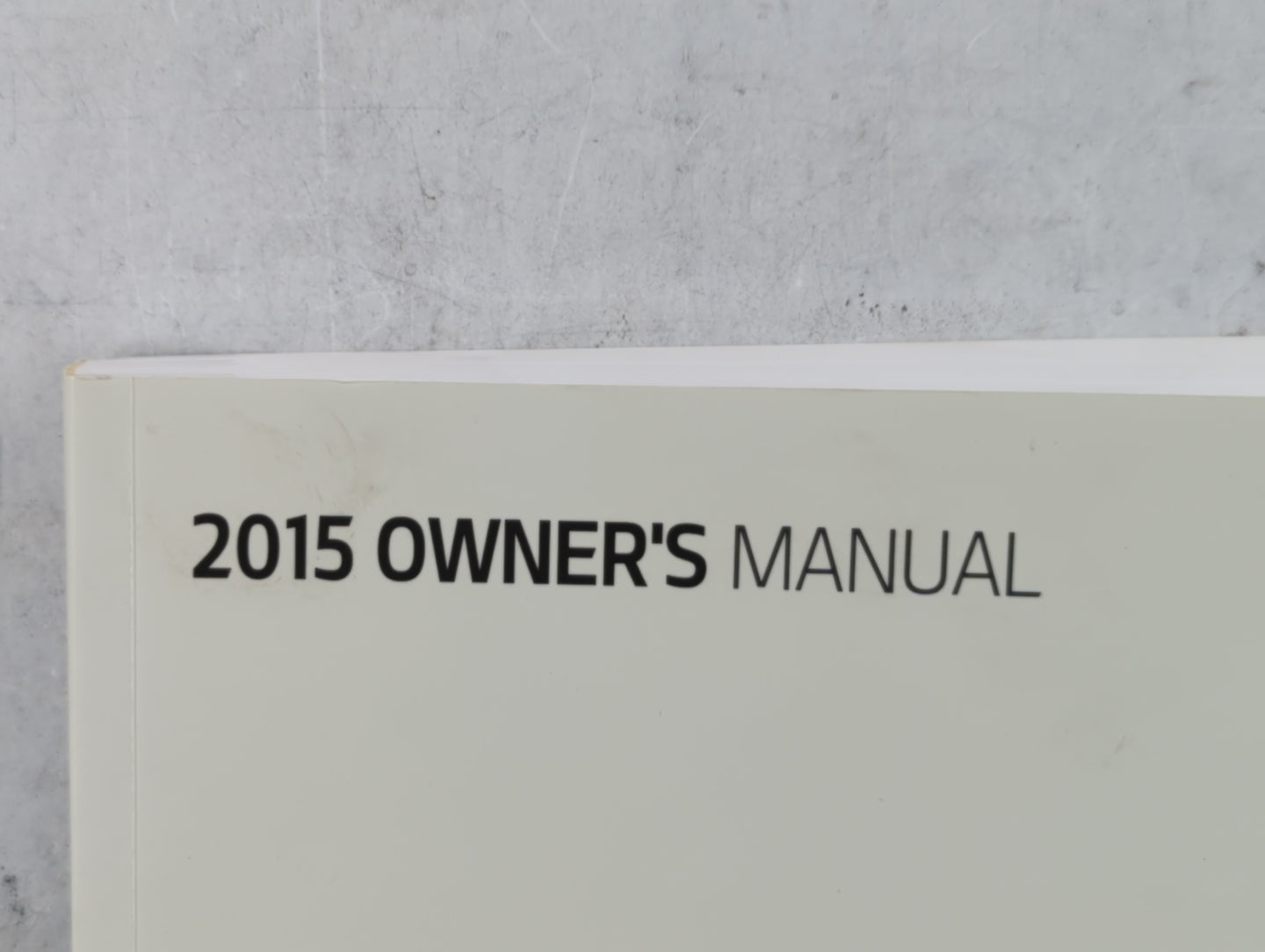 2015 Kia Forte Owners Manual Book Guide P/N:FA70-EU4NJ OEM Used Auto Parts - Oemusedautoparts1.com
