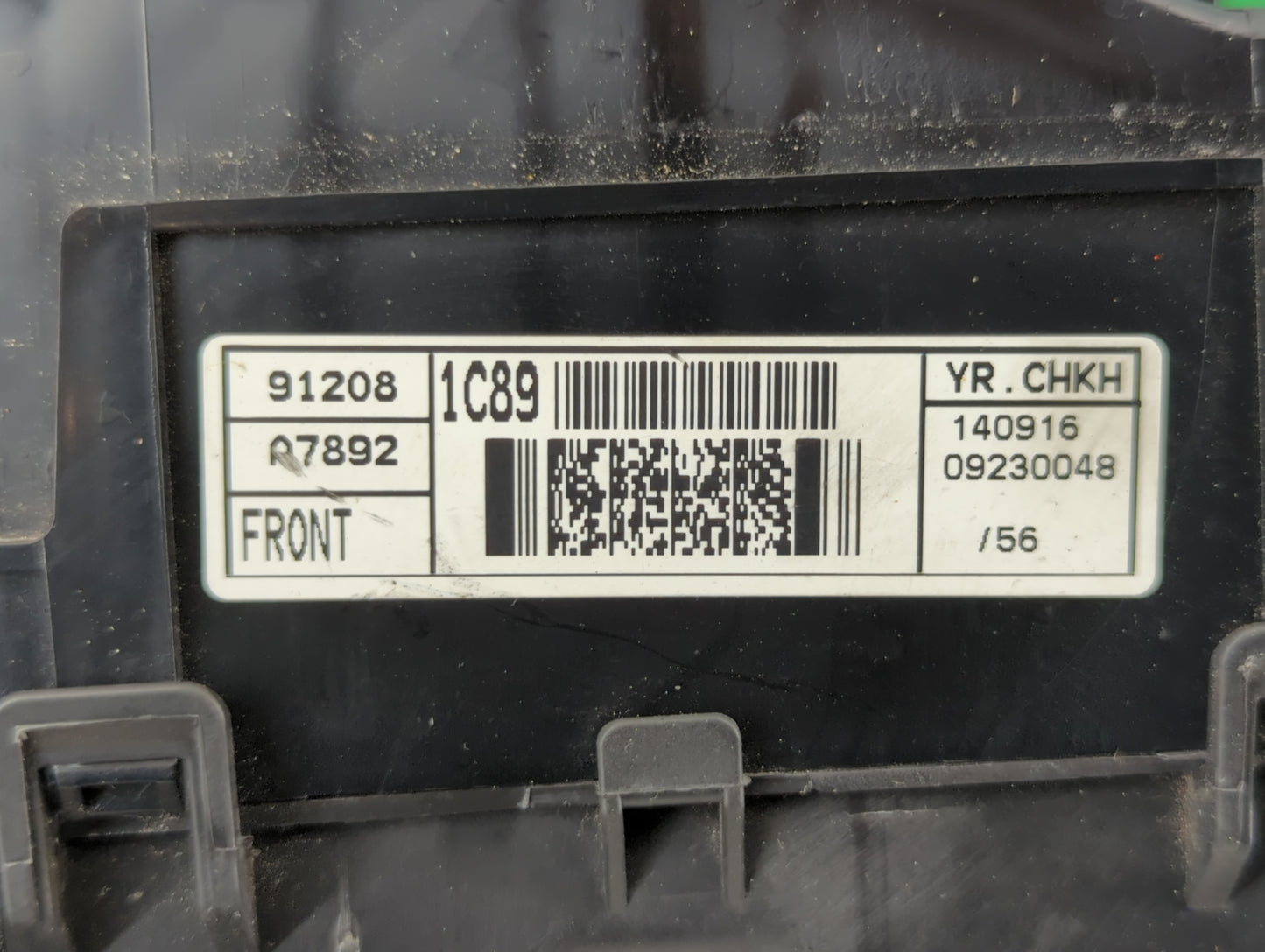2014-2016 Kia Forte Fusebox Fuse Box Panel Relay Module P/N:91208 A7892 Fits Fits 2014 2015 2016 OEM Used Auto Parts - Oemus
