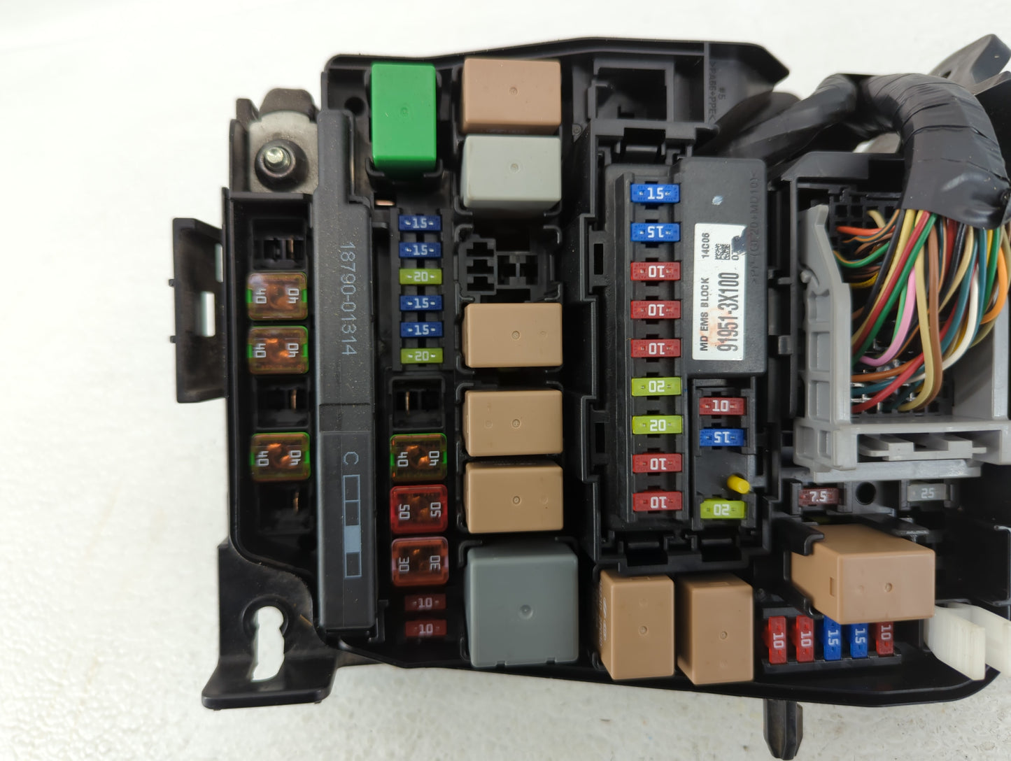 2014-2016 Kia Forte Fusebox Fuse Box Panel Relay Module Fits Fits 2014 2015 2016 OEM Used Auto Parts - Oemusedautoparts1.com