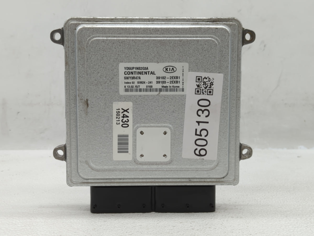 2015 Kia Forte PCM Engine Control Computer ECU ECM PCU OEM P/N:39103-2EXB5 39102-2EXB5 OEM Used Auto Parts - Oemusedautopart