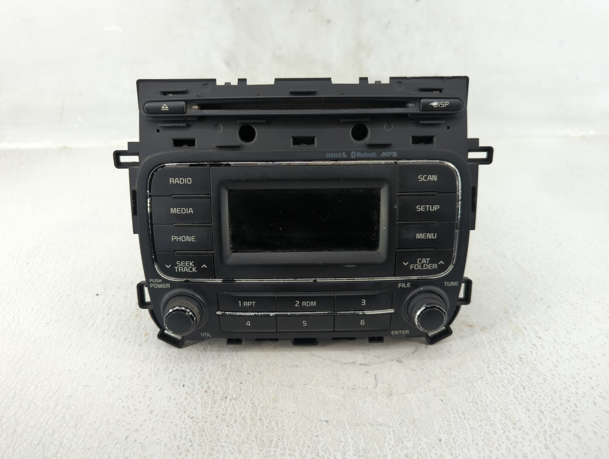 Kia Forte Am Fm Cd Player Radio Receiver 614747 - Oemusedautoparts1.com