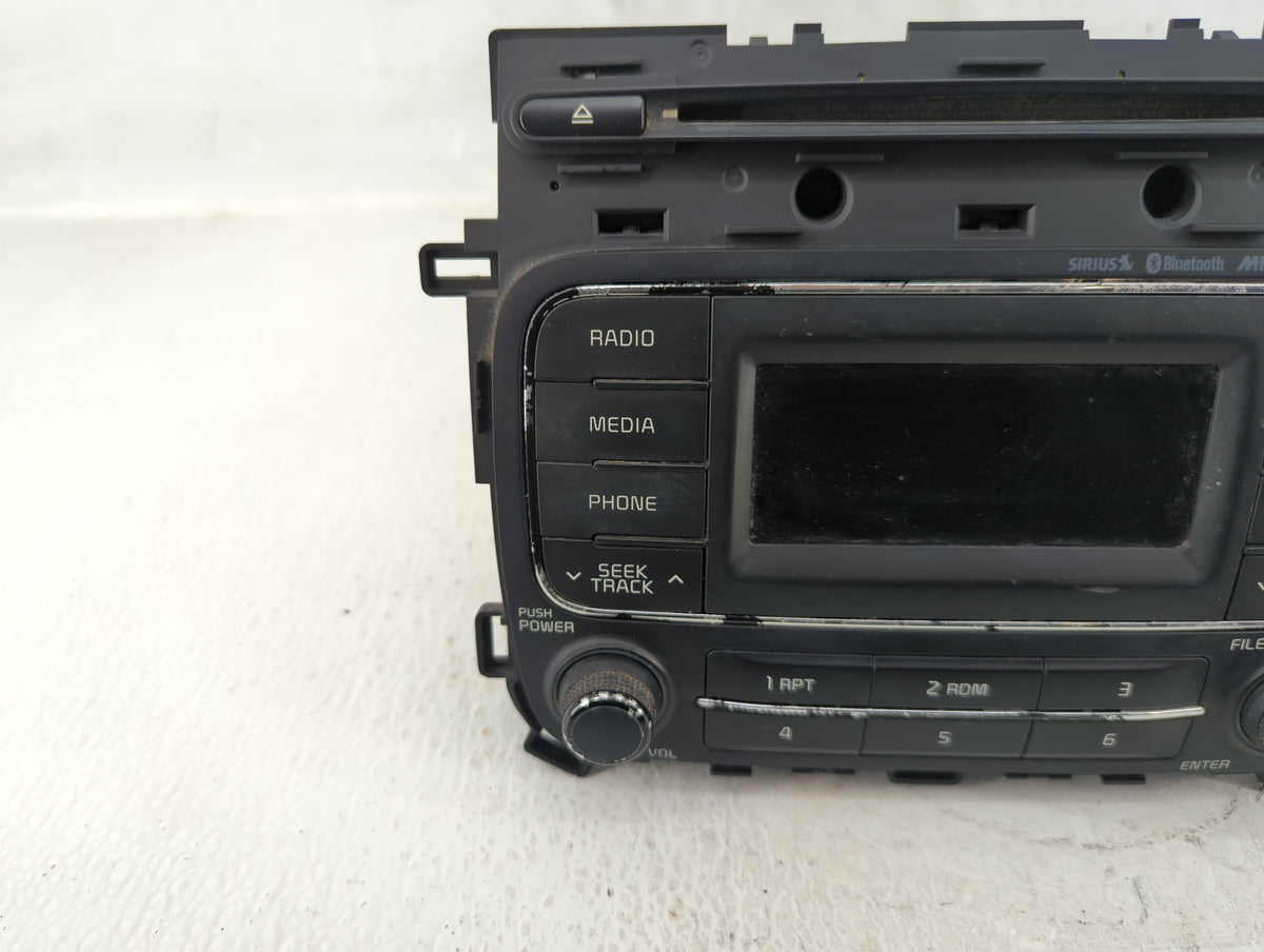 Kia Forte Am Fm Cd Player Radio Receiver 614747 - Oemusedautoparts1.com
