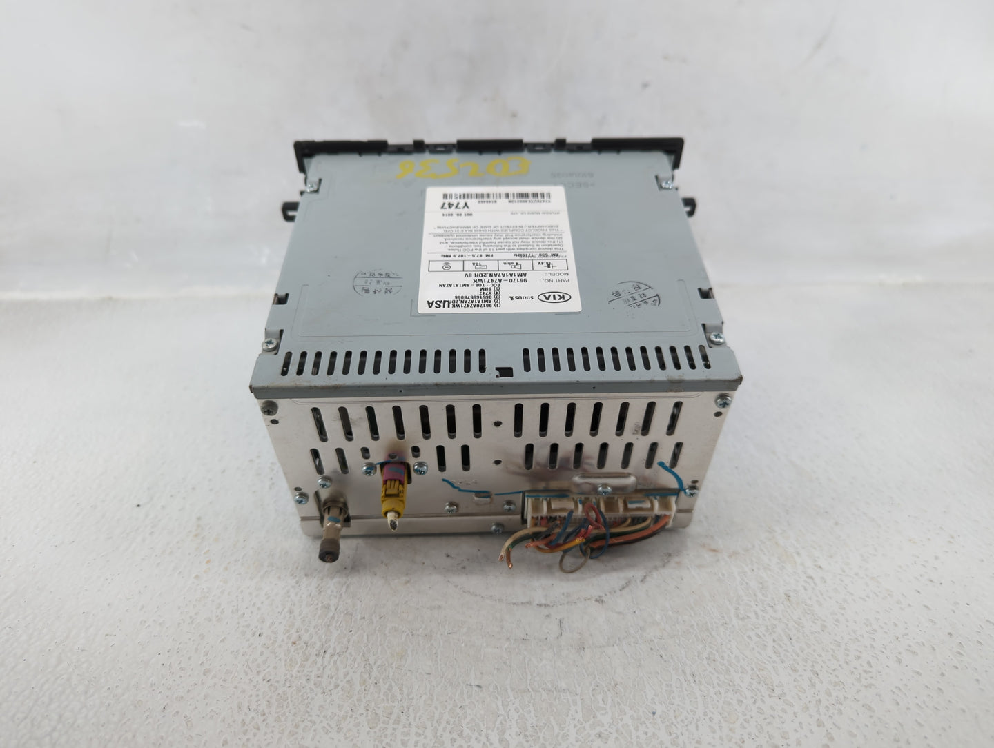 Kia Forte Am Fm Cd Player Radio Receiver - Oemusedautoparts1.com