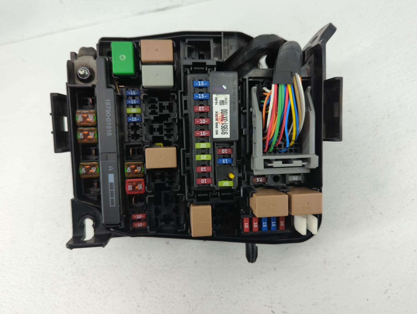 2014-2016 Kia Forte Fusebox Fuse Box Panel Relay Module P/N:91208 A7892 Fits Fits 2014 2015 2016 OEM Used Auto Parts - Oemus