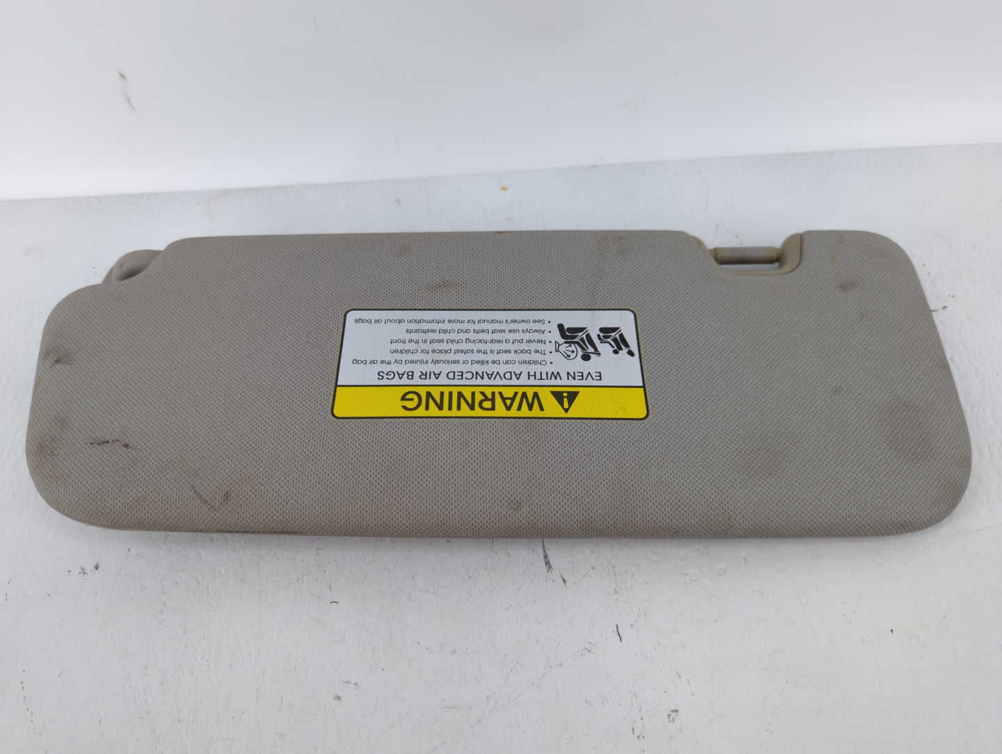 2014-2016 Kia Forte Sun Visor Shade Replacement Passenger Right Mirror Fits Fits 2014 2015 2016 OEM Used Auto Parts - Oemuse