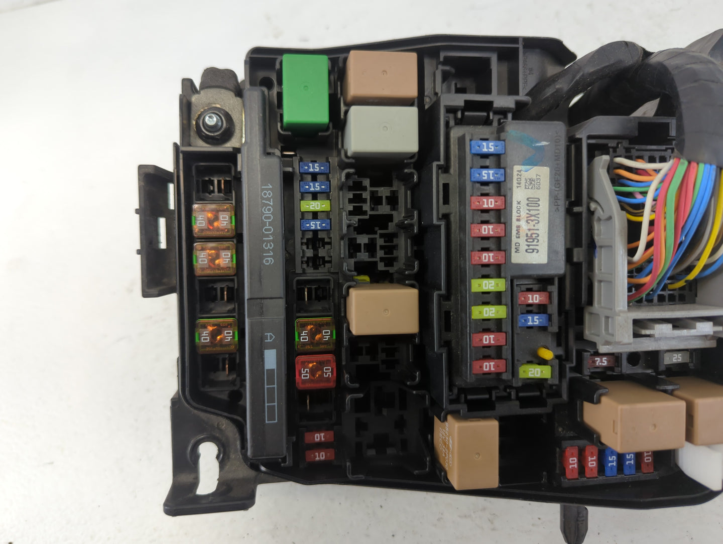 2014-2016 Kia Forte Fusebox Fuse Box Panel Relay Module P/N:91208 A7892 Fits Fits 2014 2015 2016 OEM Used Auto Parts - Oemus