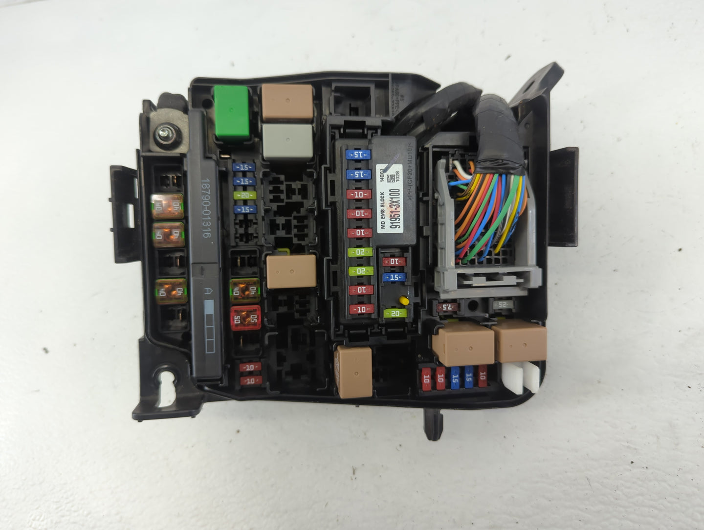 2014-2016 Kia Forte Fusebox Fuse Box Panel Relay Module P/N:91208 A7892 Fits Fits 2014 2015 2016 OEM Used Auto Parts - Oemus