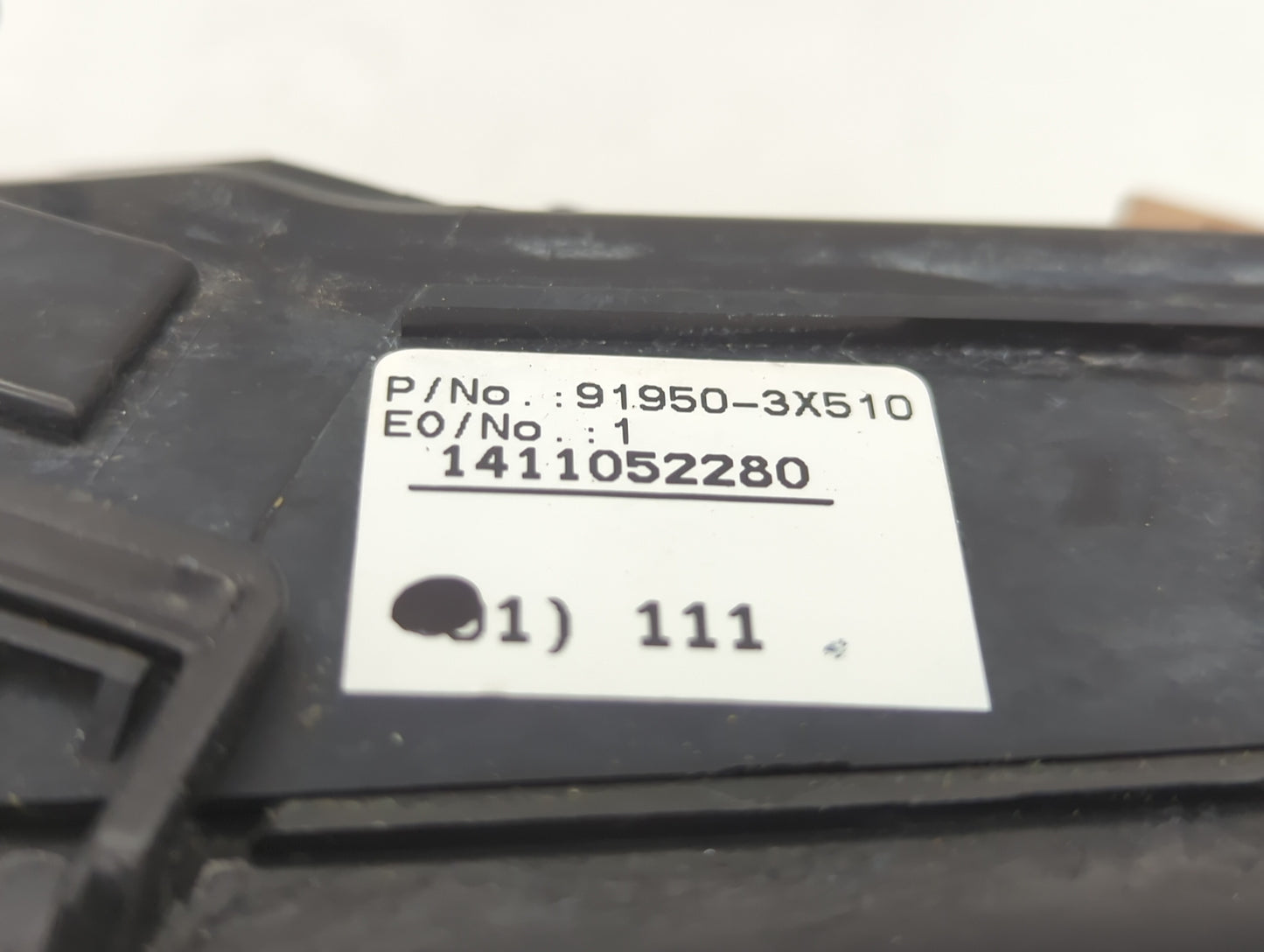 2014-2016 Kia Forte Fusebox Fuse Box Panel Relay Module P/N:1411052280 91950-3X510 Fits Fits 2014 2015 2016 OEM Used Auto Pa