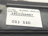 2014-2016 Kia Forte Fusebox Fuse Box Panel Relay Module P/N:1411103457 91950-3X510 Fits Fits 2014 2015 2016 OEM Used Auto Pa