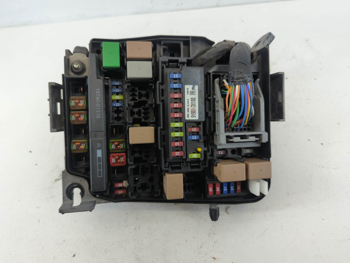 2014-2016 Kia Forte Fusebox Fuse Box Panel Relay Module P/N:91208A7892 Fits Fits 2014 2015 2016 OEM Used Auto Parts - Oemuse