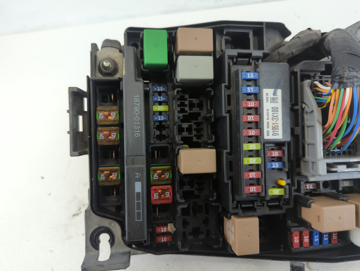 2014-2016 Kia Forte Fusebox Fuse Box Panel Relay Module P/N:91208A7892 Fits Fits 2014 2015 2016 OEM Used Auto Parts - Oemuse
