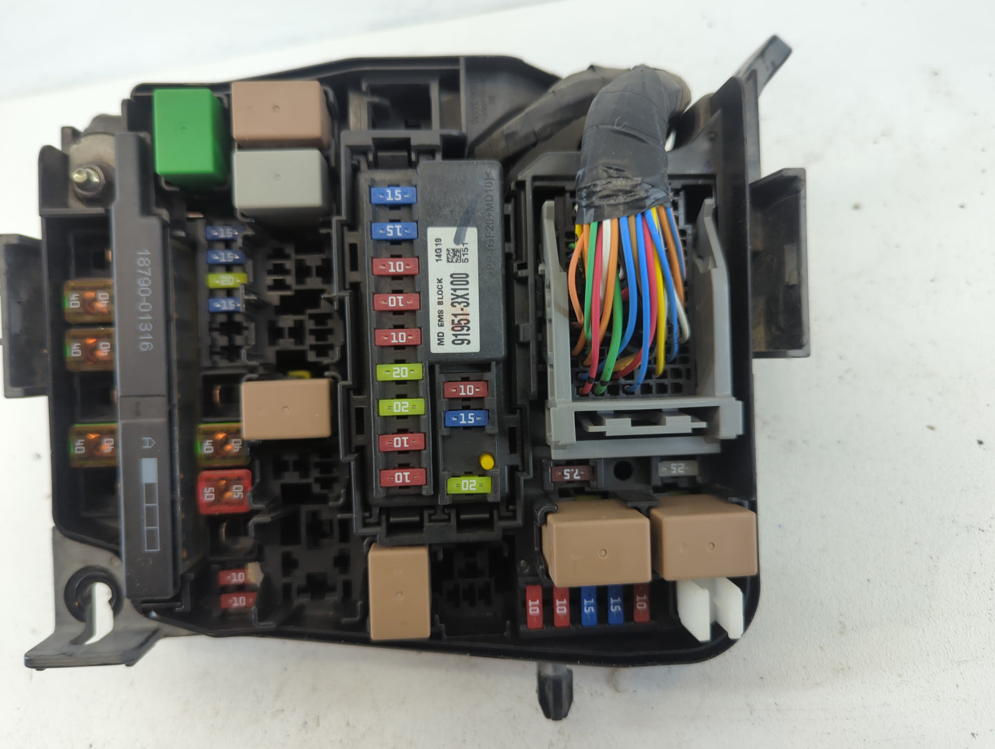 2014-2016 Kia Forte Fusebox Fuse Box Panel Relay Module P/N:91208A7892 Fits Fits 2014 2015 2016 OEM Used Auto Parts - Oemuse