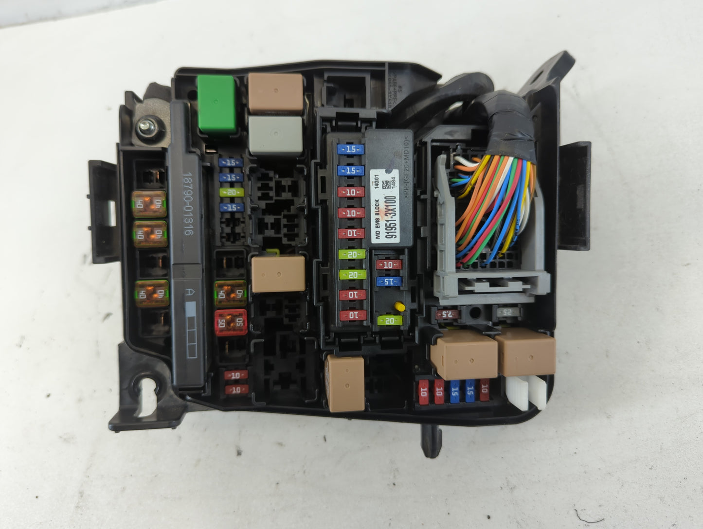 2014-2016 Kia Forte Fusebox Fuse Box Panel Relay Module P/N:91208 A7892 Fits Fits 2014 2015 2016 OEM Used Auto Parts - Oemus