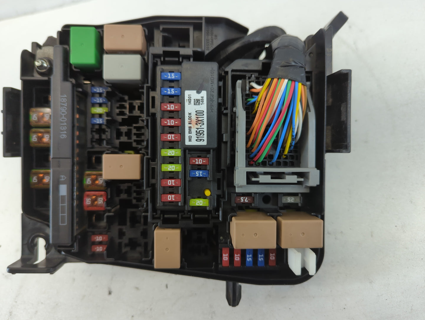 2014-2016 Kia Forte Fusebox Fuse Box Panel Relay Module P/N:91208 A7892 Fits Fits 2014 2015 2016 OEM Used Auto Parts - Oemus