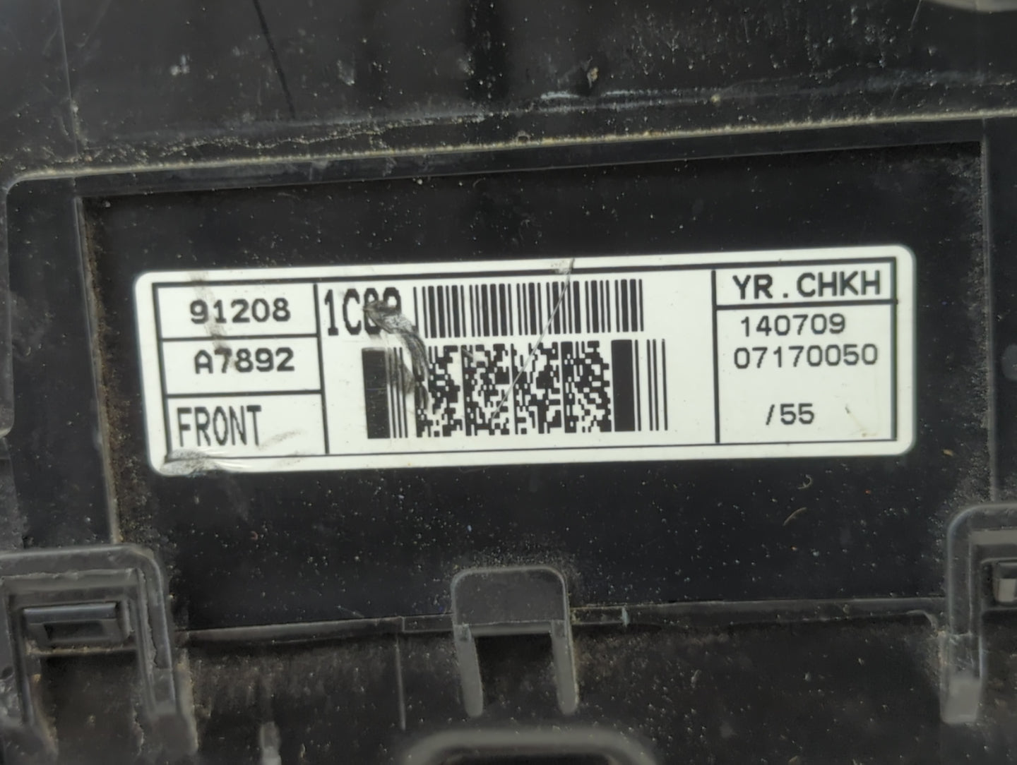 2014-2016 Kia Forte Fusebox Fuse Box Panel Relay Module P/N:91208 A7892 Fits Fits 2014 2015 2016 OEM Used Auto Parts - Oemus