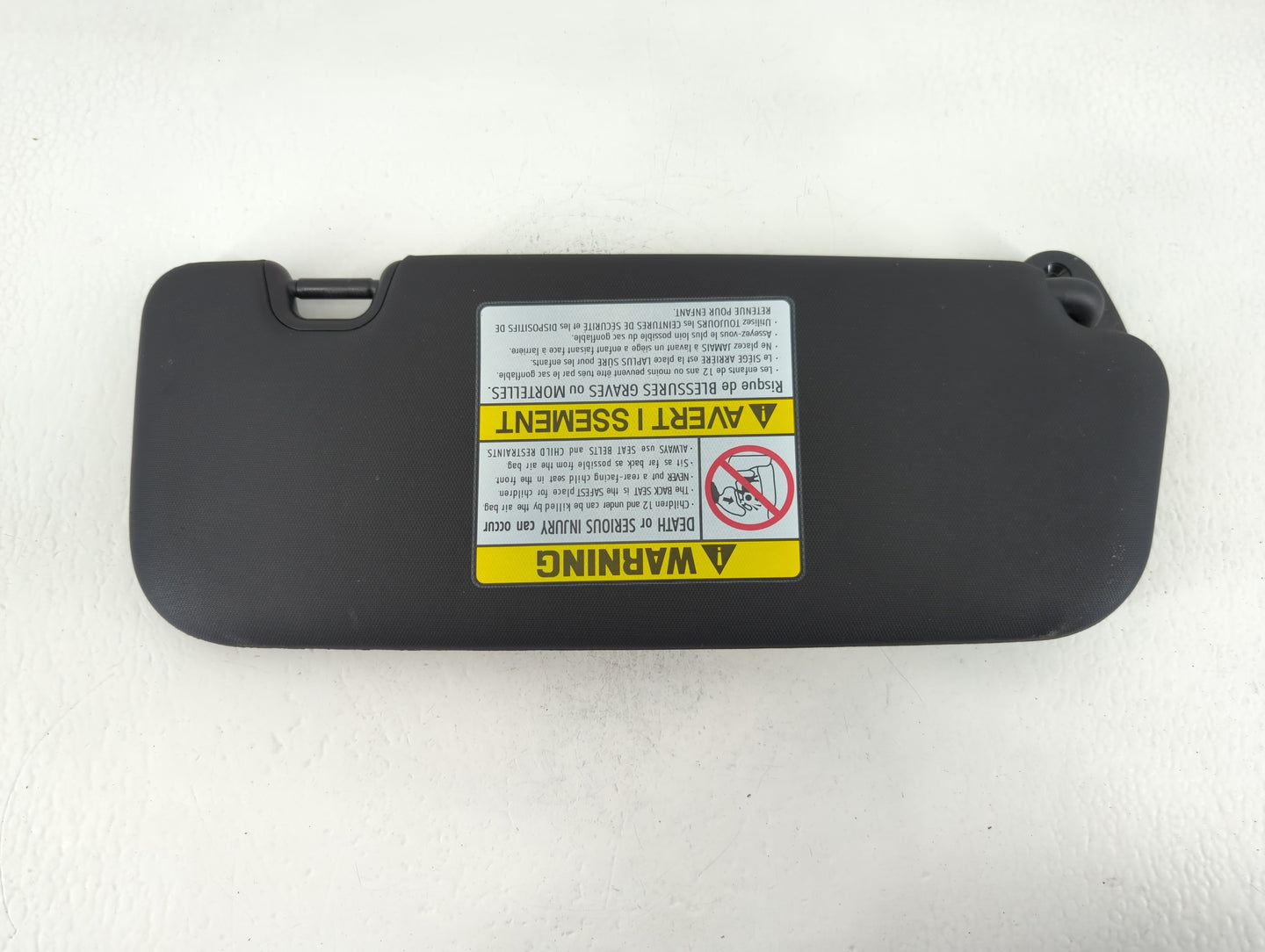 2014-2016 Kia Forte Sun Visor Shade Replacement Driver Left Mirror Fits Fits 2014 2015 2016 OEM Used Auto Parts - Oemusedaut