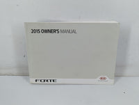 2015 Kia Forte Owners Manual Book Guide P/N:FA7O-EU4OI OEM Used Auto Parts - Oemusedautoparts1.com