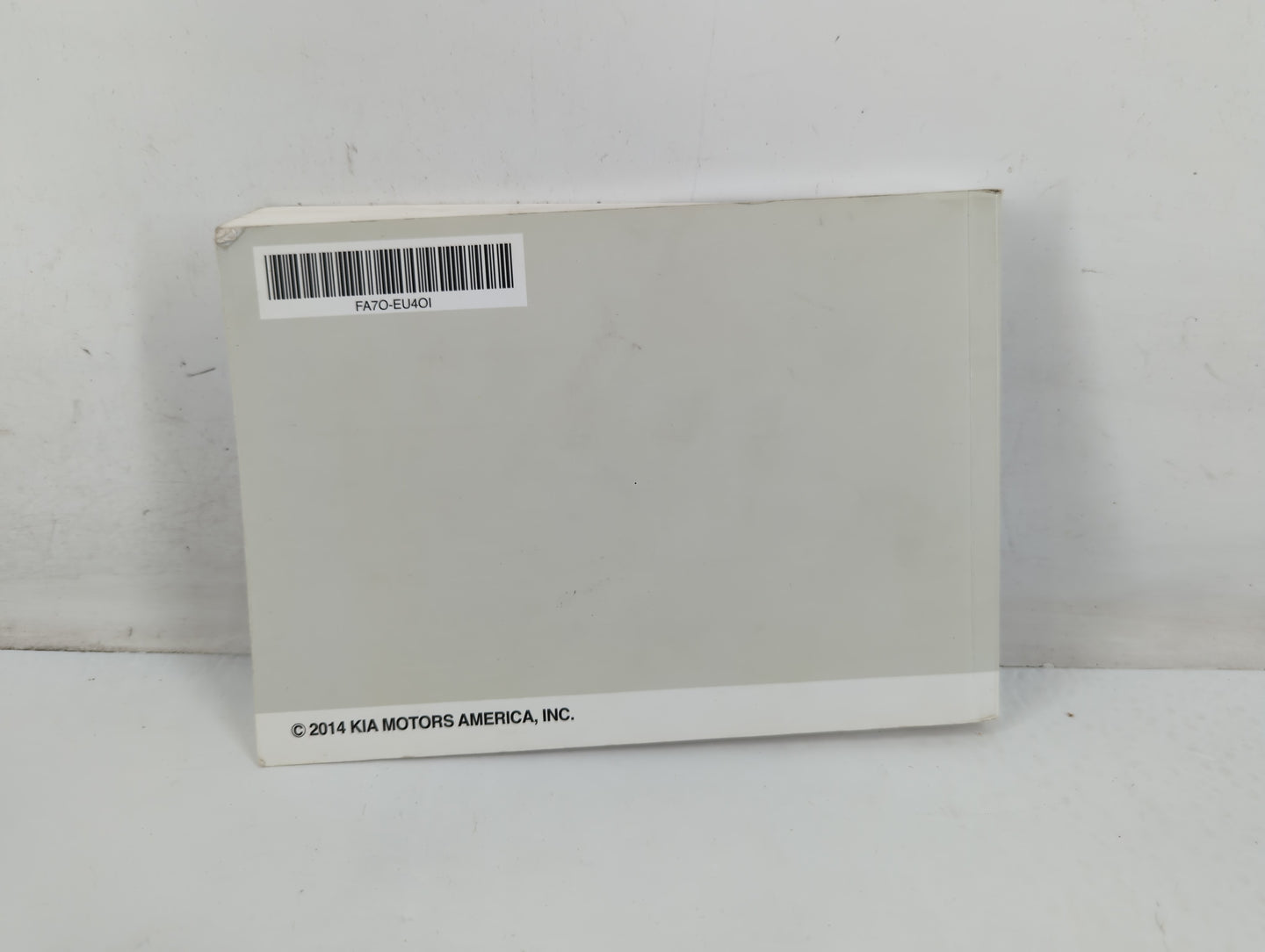 2015 Kia Forte Owners Manual Book Guide P/N:FA7O-EU4OI OEM Used Auto Parts - Oemusedautoparts1.com
