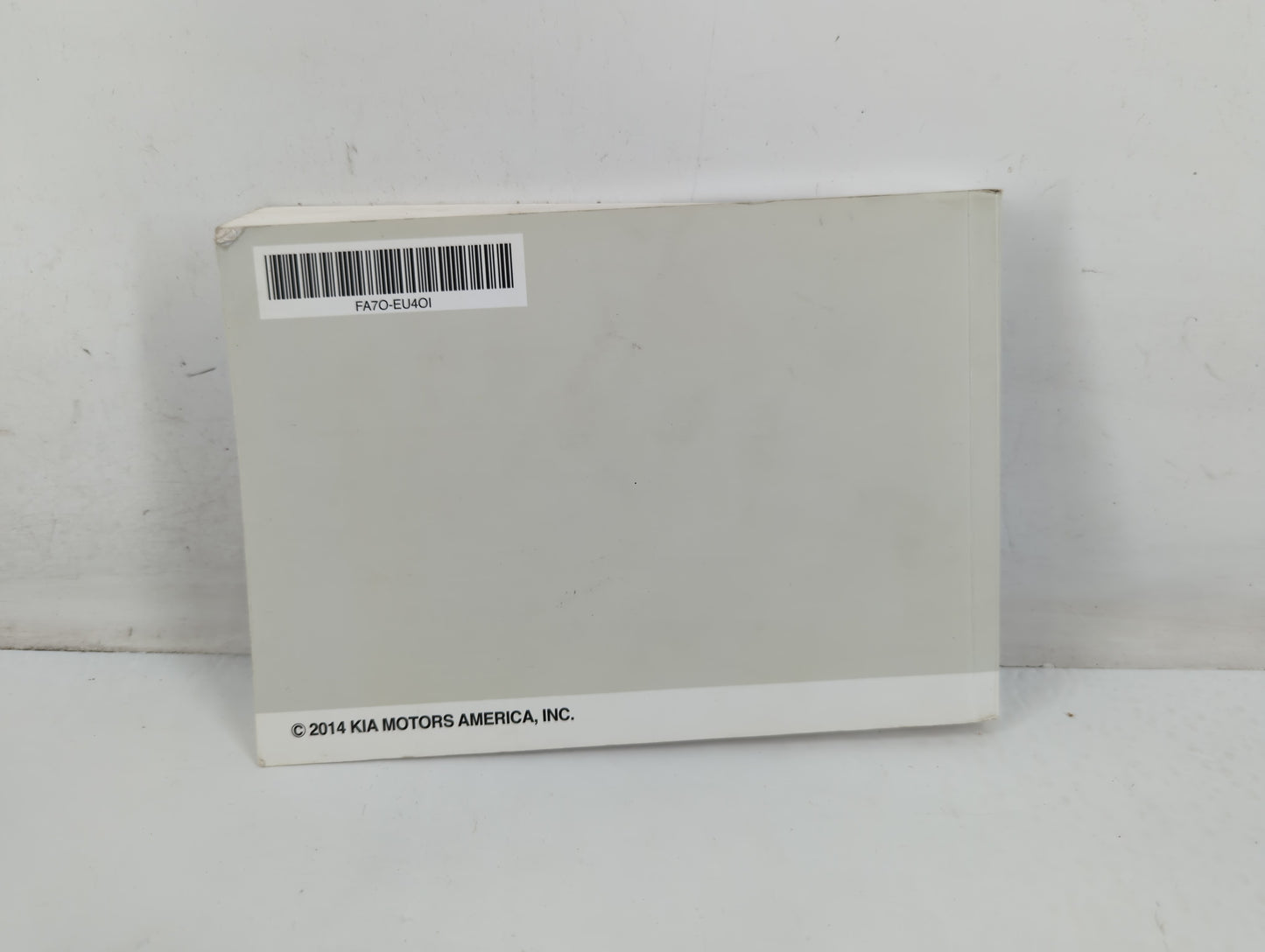 2015 Kia Forte Owners Manual Book Guide P/N:FA7O-EU4OI OEM Used Auto Parts - Oemusedautoparts1.com