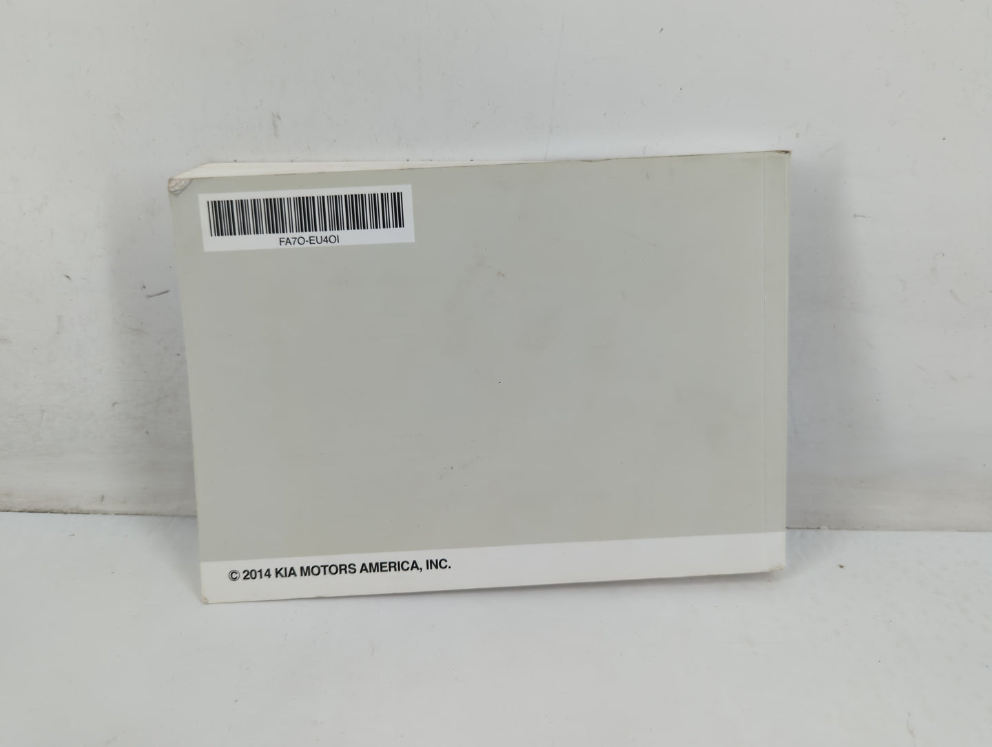 2015 Kia Forte Owners Manual Book Guide P/N:FA7O-EU4OI OEM Used Auto Parts - Oemusedautoparts1.com