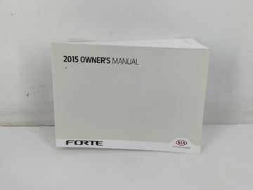 2015 Kia Forte Owners Manual Book Guide P/N:FA7O-ES53G OEM Used Auto Parts - Oemusedautoparts1.com