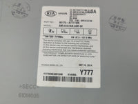 Kia Forte Am Fm Cd Player Radio Receiver - Oemusedautoparts1.com