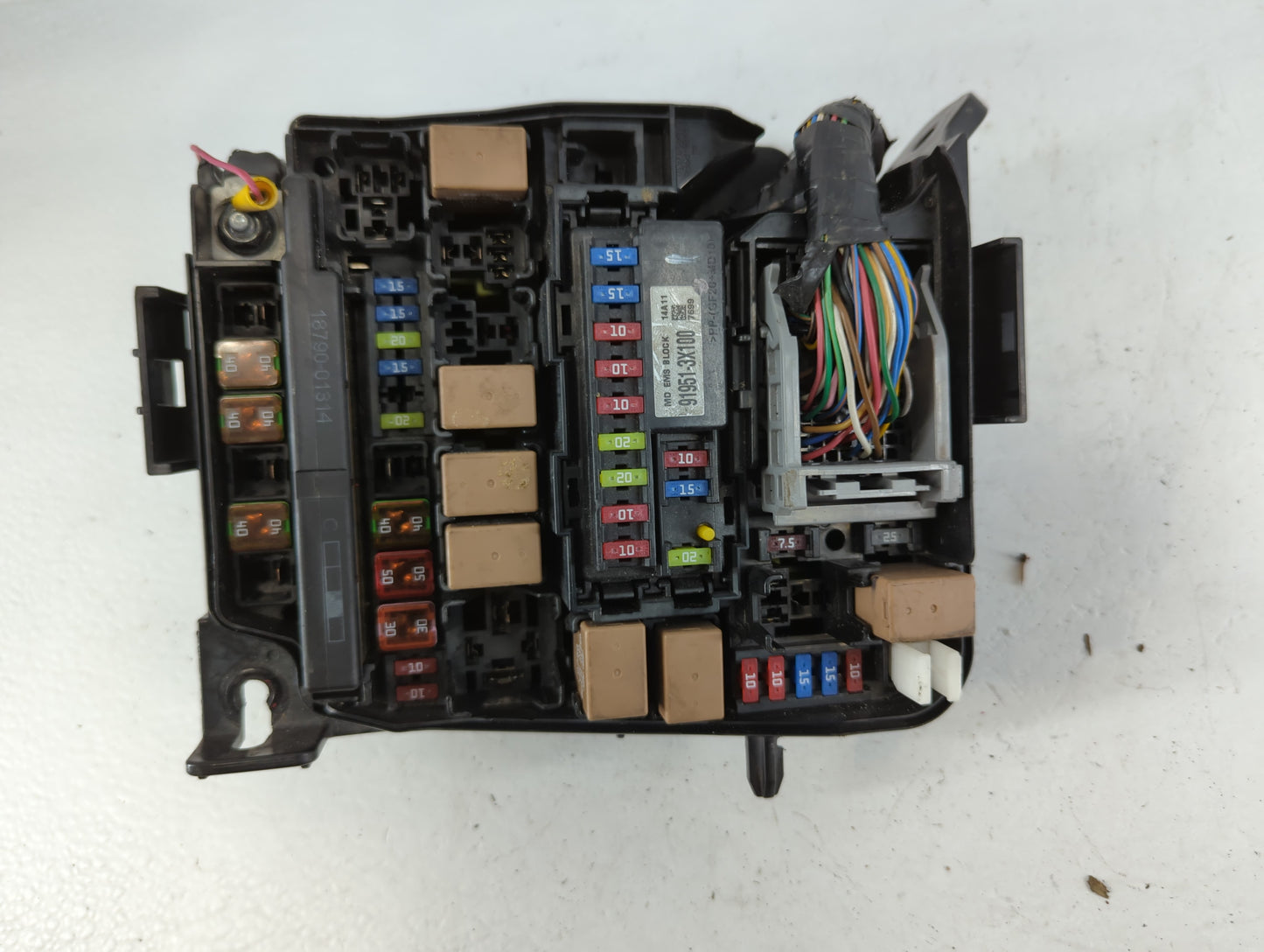 2015 Kia Forte Fusebox Fuse Box Panel Relay Module P/N:91213 A7073 91950-3X510 Fits OEM Used Auto Parts - Oemusedautoparts1.