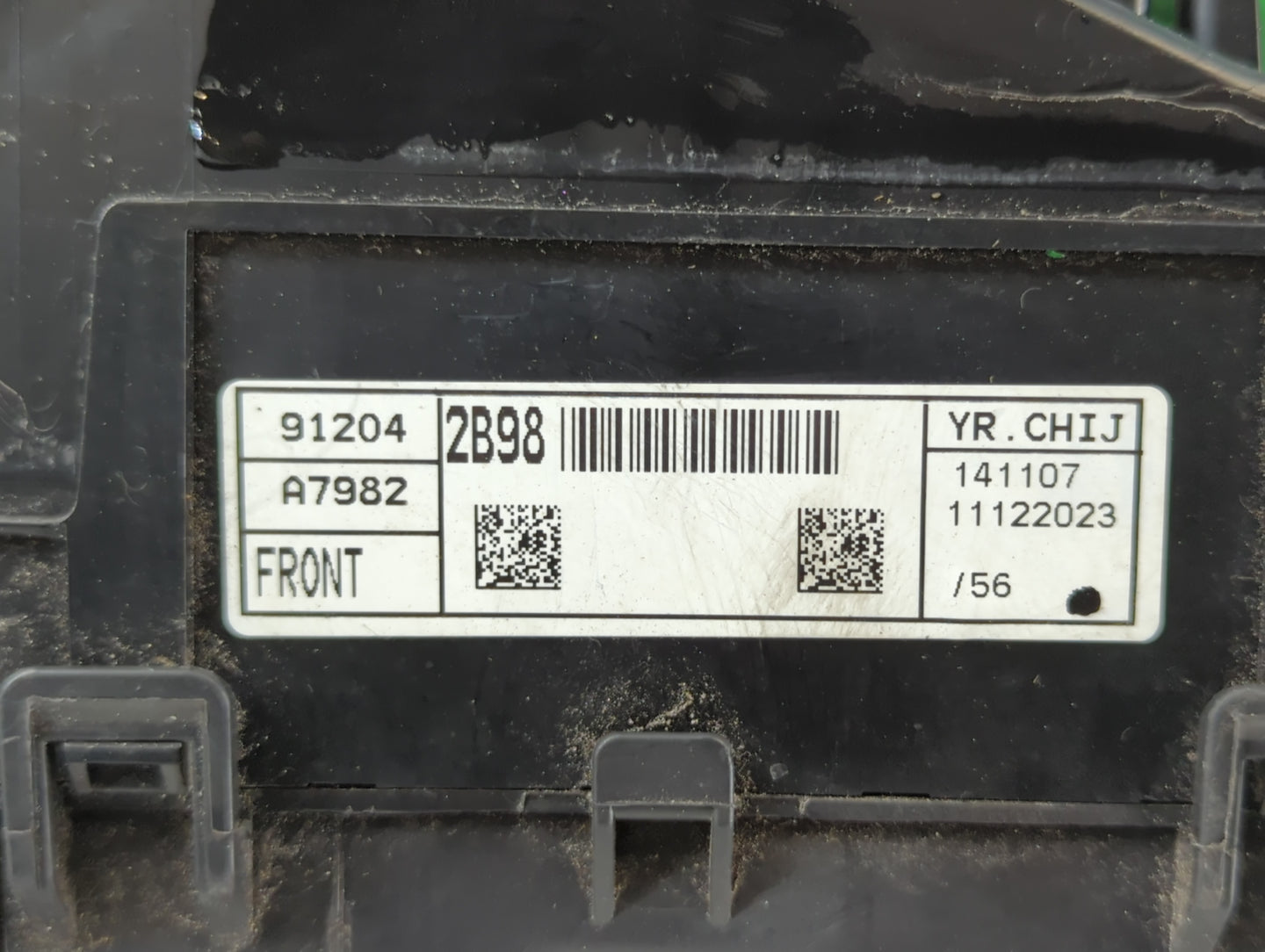 2014-2016 Kia Forte Fusebox Fuse Box Panel Relay Module P/N:91204 A7982 Fits Fits 2014 2015 2016 OEM Used Auto Parts - Oemus