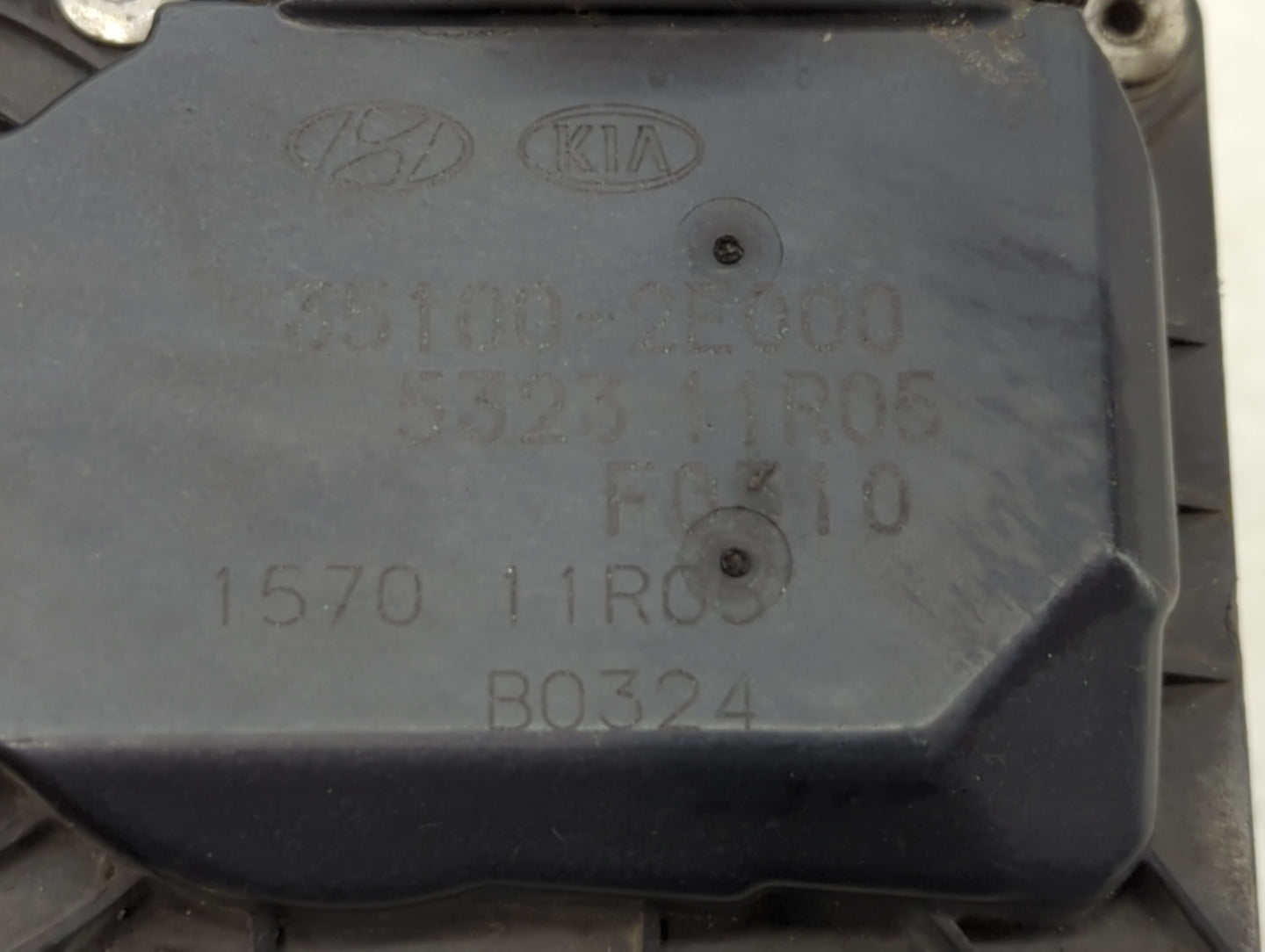 2014-2018 Kia Forte Throttle Body P/N:35100-2E000 Fits Fits 2011 2012 2013 2014 2015 2016 2017 2018 2019 2020 2021 OEM Used 