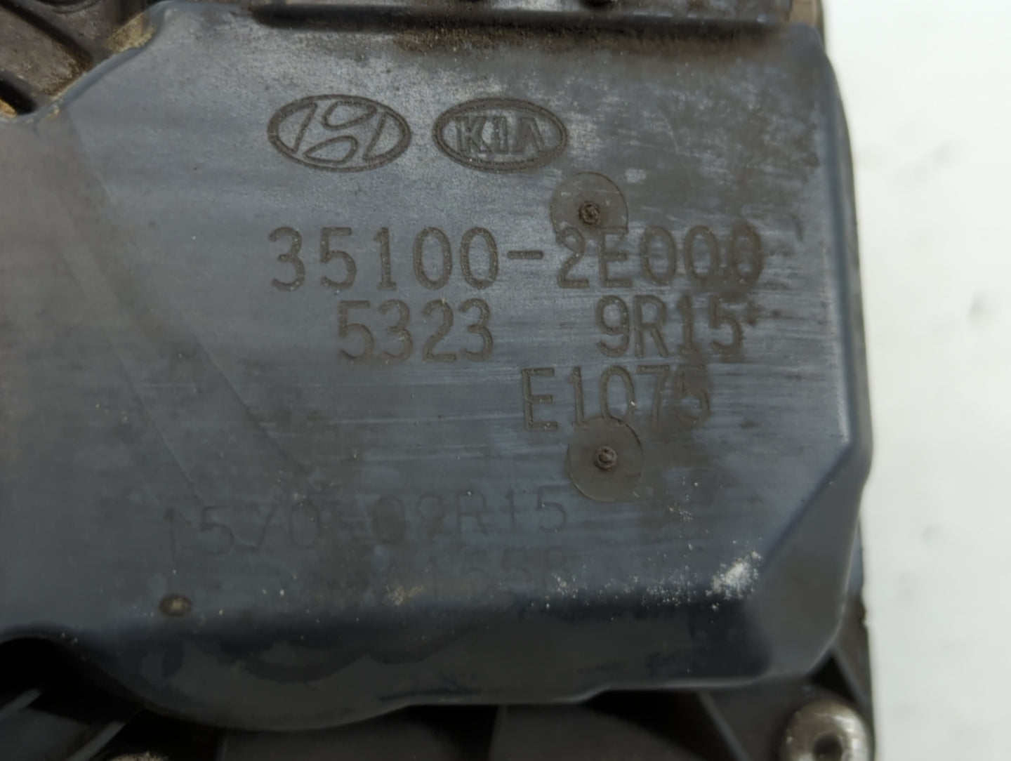 2014-2018 Kia Forte Throttle Body P/N:35100-2E000 Fits Fits 2011 2012 2013 2014 2015 2016 2017 2018 2019 2020 2021 OEM Used 