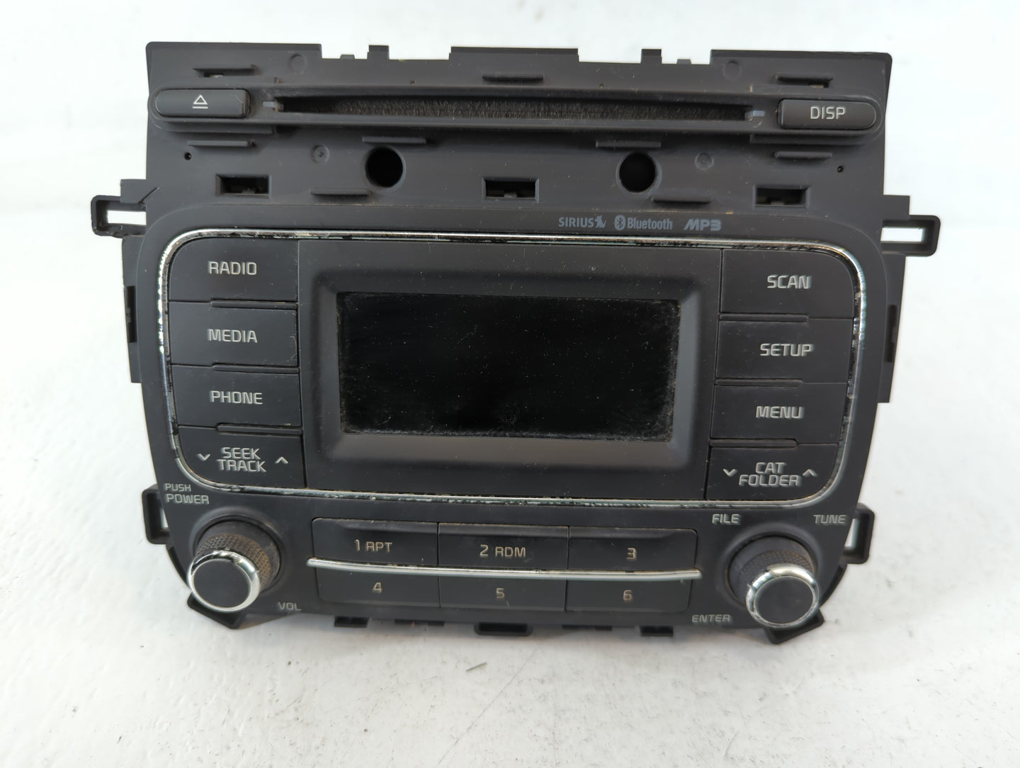 2014-2016 Kia Forte Radio AM FM Cd Player Receiver Replacement P/N:96170-A7171WK Fits Fits 2014 2015 2016 OEM Used Auto Part