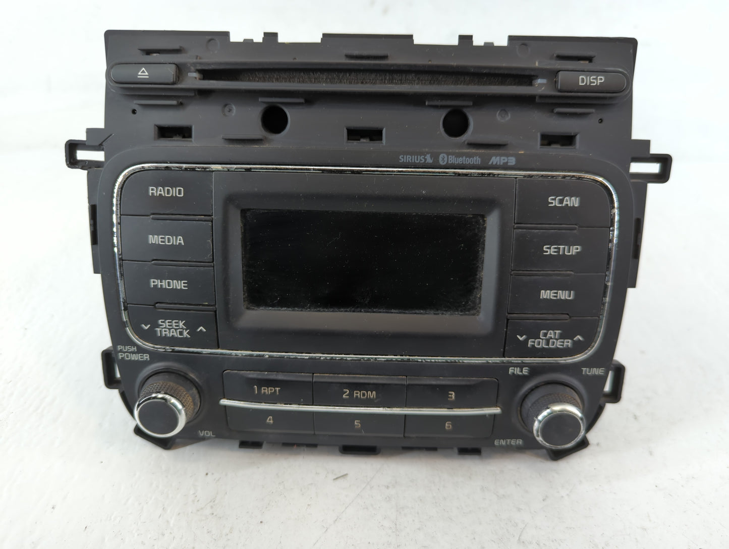 2014-2016 Kia Forte Radio AM FM Cd Player Receiver Replacement P/N:96170-A7171WK Fits Fits 2014 2015 2016 OEM Used Auto Part