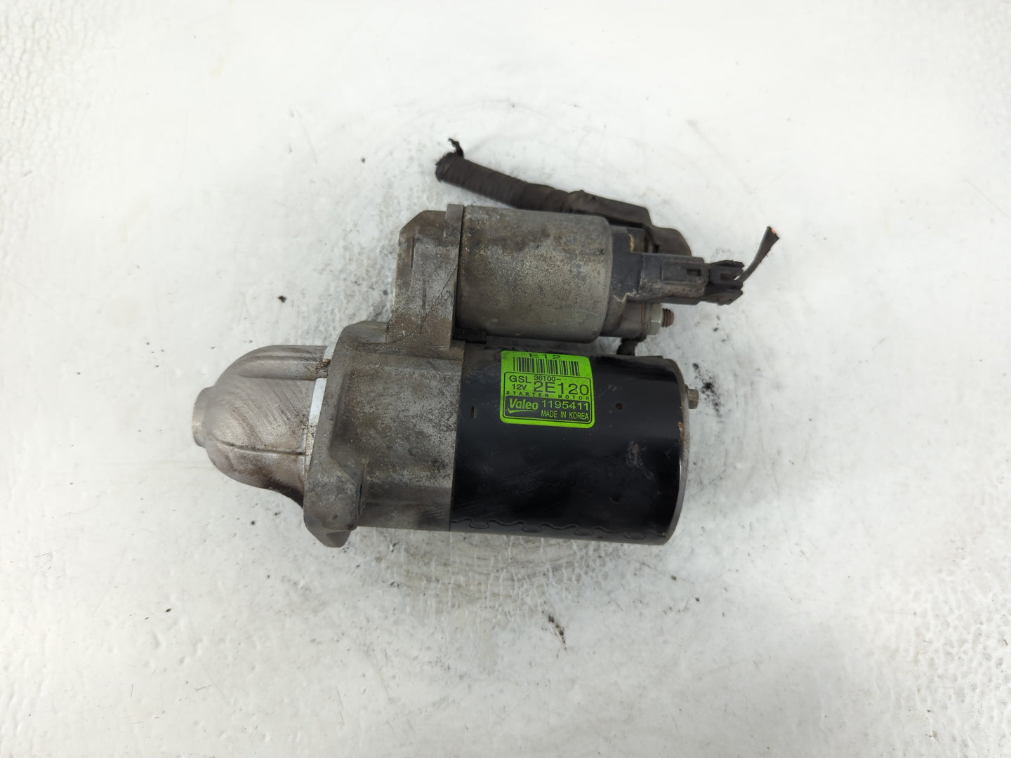 2014-2016 Kia Forte Car Starter Motor Solenoid OEM P/N:36100-2E120 Fits Fits 2012 2013 2014 2015 2016 OEM Used Auto Parts - 