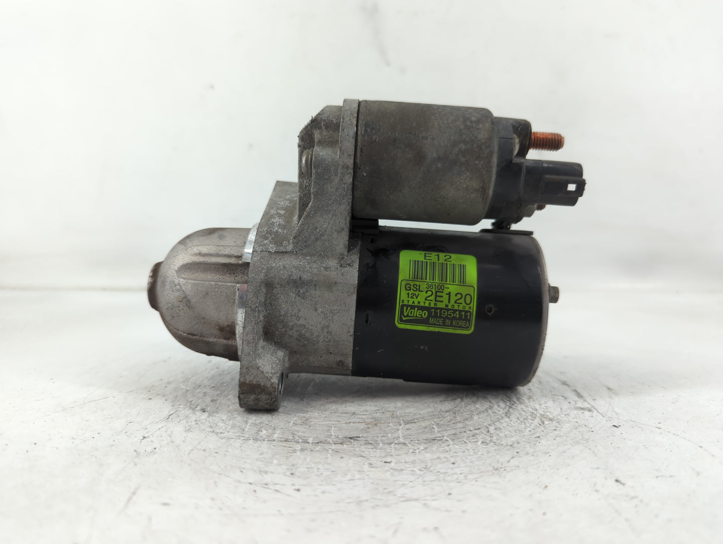 2014-2016 Kia Forte Car Starter Motor Solenoid OEM P/N:1195411 36100-2E120 Fits Fits 2012 2013 2014 2015 2016 OEM Used Auto 