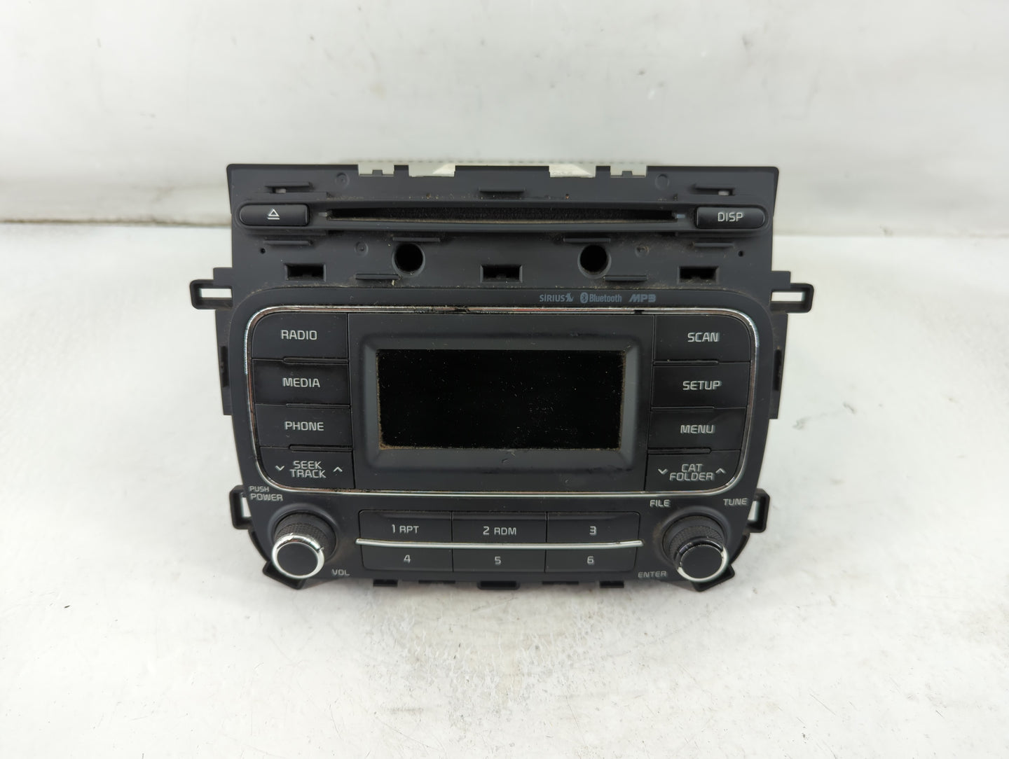 2014-2016 Kia Forte Radio AM FM Cd Player Receiver Replacement P/N:96170-A7171WK Fits Fits 2014 2015 2016 OEM Used Auto Part