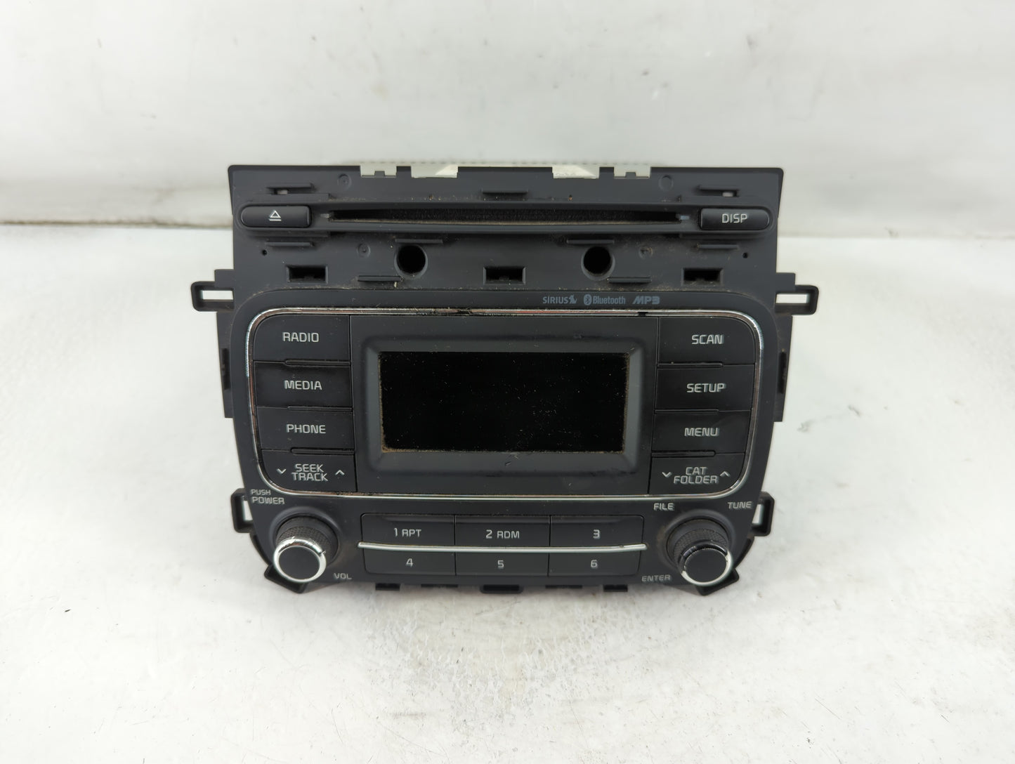 2014-2016 Kia Forte Radio AM FM Cd Player Receiver Replacement P/N:96170-A7171WK Fits Fits 2014 2015 2016 OEM Used Auto Part