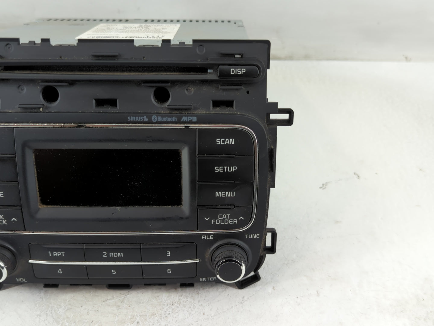 2014-2016 Kia Forte Radio AM FM Cd Player Receiver Replacement P/N:96170-A7171WK Fits Fits 2014 2015 2016 OEM Used Auto Part