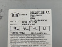 2014-2016 Kia Forte Radio AM FM Cd Player Receiver Replacement P/N:96170-A7171WK Fits Fits 2014 2015 2016 OEM Used Auto Part