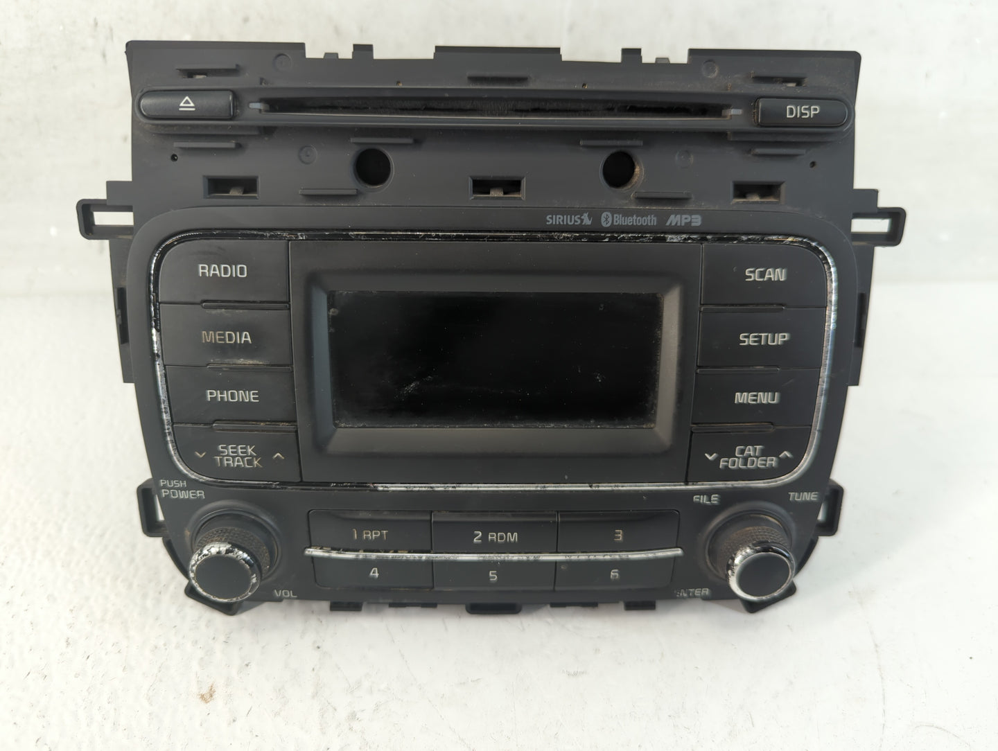 2014-2016 Kia Forte Radio AM FM Cd Player Receiver Replacement P/N:96170-A7171WK Fits Fits 2014 2015 2016 OEM Used Auto Part