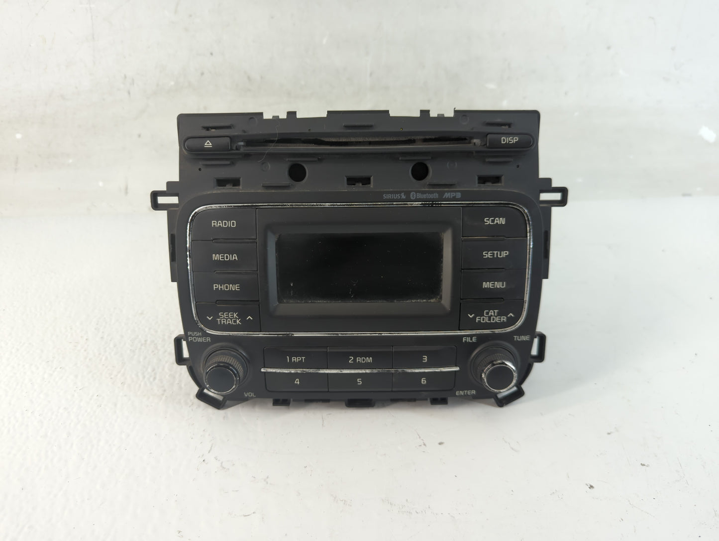2014-2016 Kia Forte Radio AM FM Cd Player Receiver Replacement P/N:96170-A7171WK Fits Fits 2014 2015 2016 OEM Used Auto Part