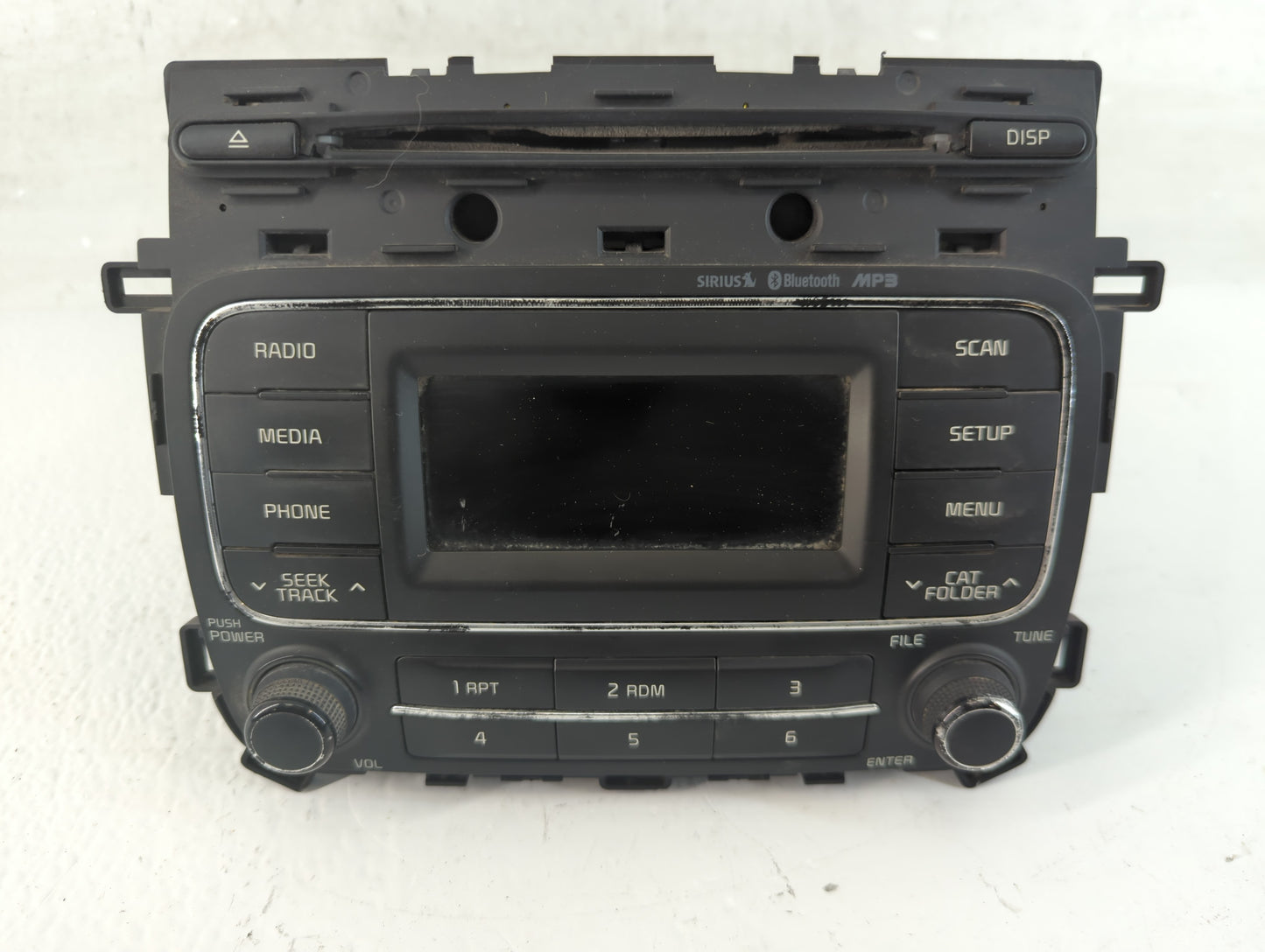 2014-2016 Kia Forte Radio AM FM Cd Player Receiver Replacement P/N:96170-A7171WK Fits Fits 2014 2015 2016 OEM Used Auto Part