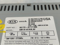 2014-2016 Kia Forte Radio AM FM Cd Player Receiver Replacement P/N:96170-A7171WK Fits Fits 2014 2015 2016 OEM Used Auto Part