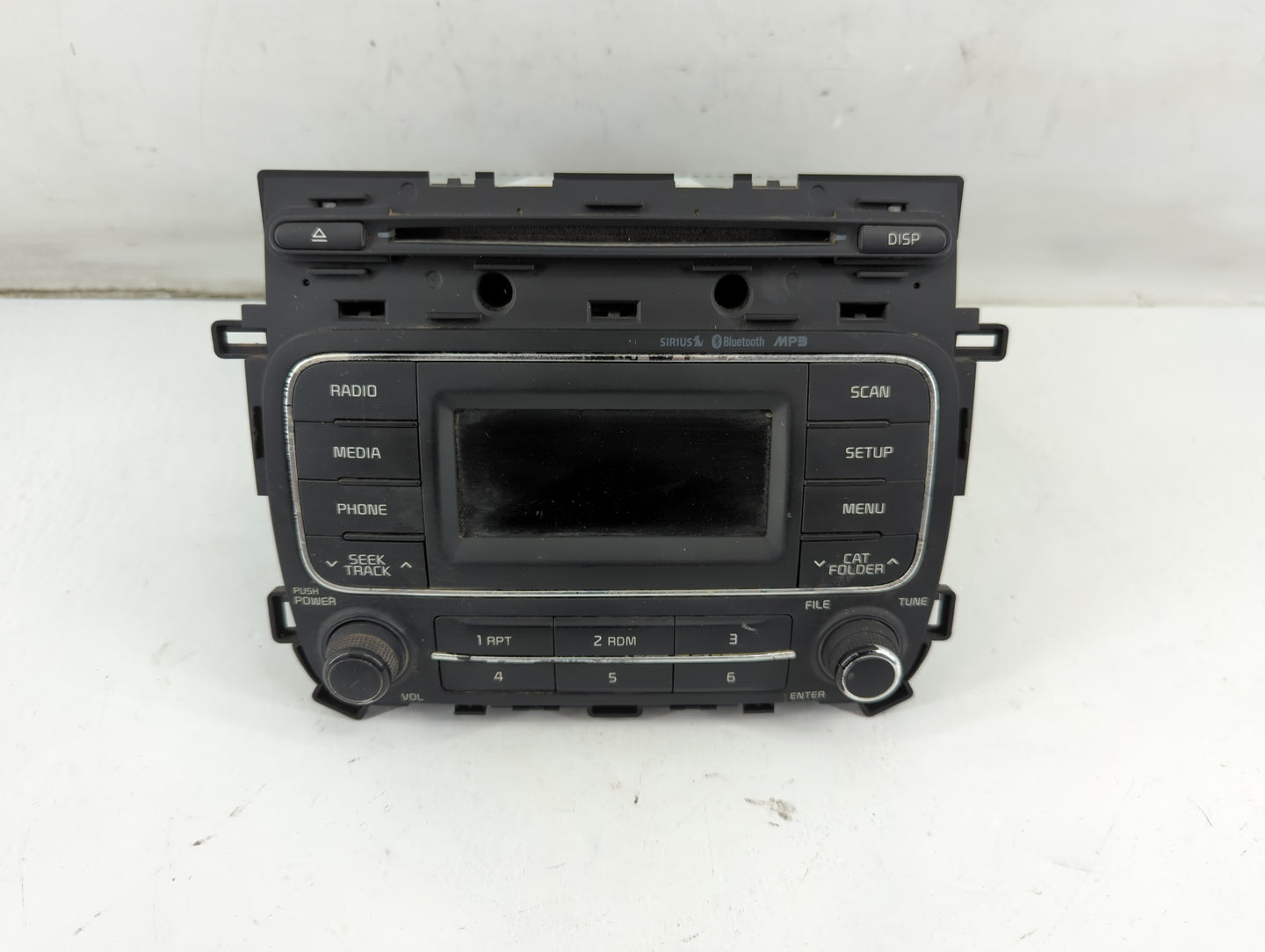 2014-2016 Kia Forte Radio AM FM Cd Player Receiver Replacement P/N:96170-A7171WK Fits Fits 2014 2015 2016 OEM Used Auto Part