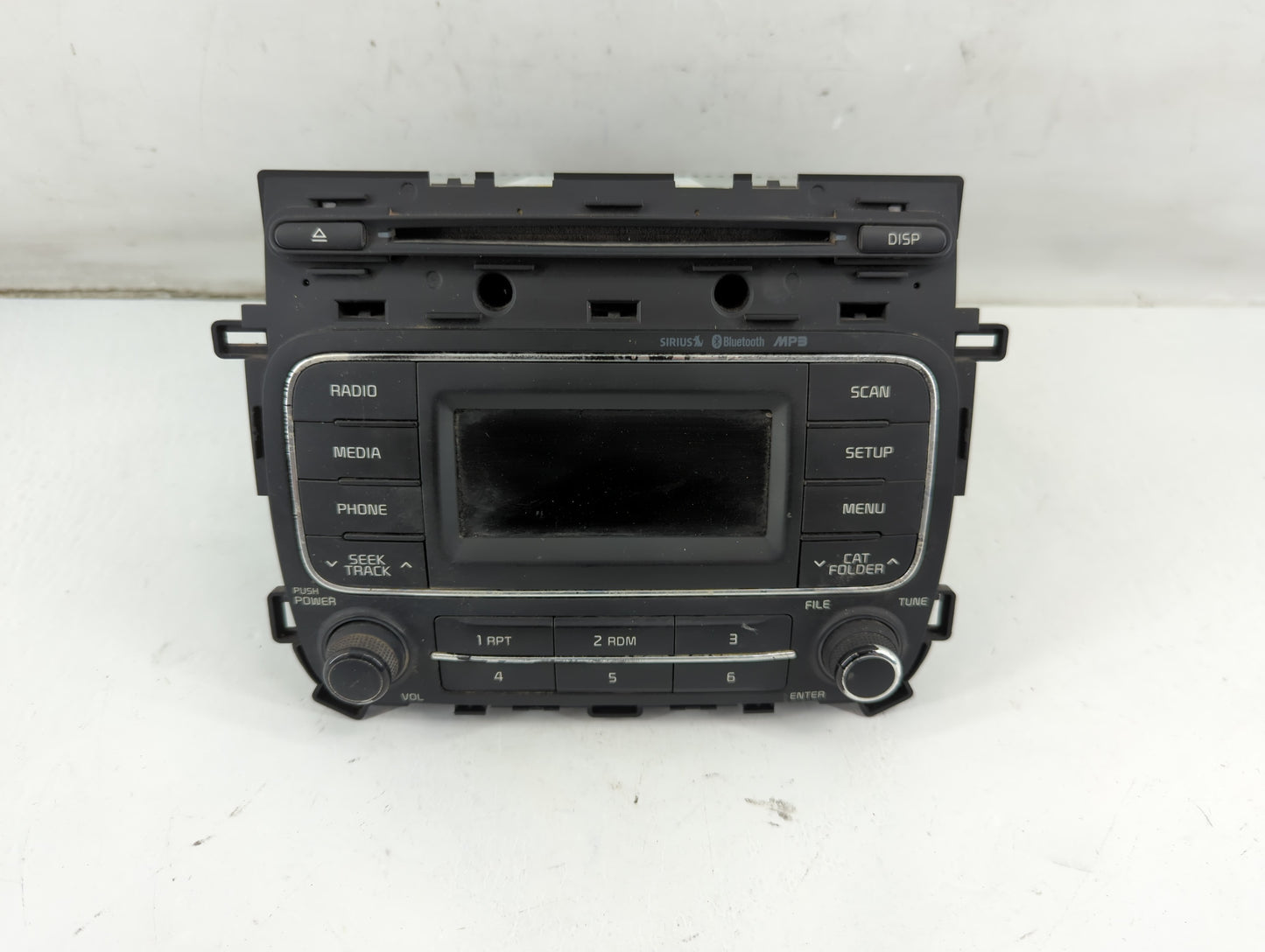 2014-2016 Kia Forte Radio AM FM Cd Player Receiver Replacement P/N:96170-A7171WK Fits Fits 2014 2015 2016 OEM Used Auto Part