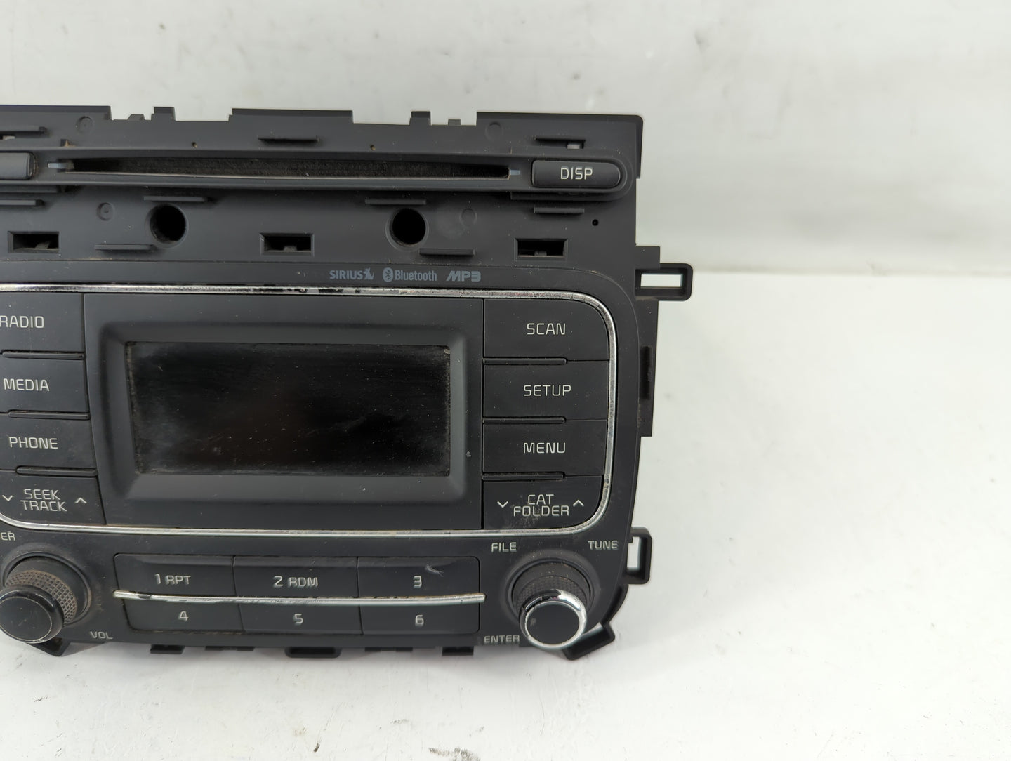 2014-2016 Kia Forte Radio AM FM Cd Player Receiver Replacement P/N:96170-A7171WK Fits Fits 2014 2015 2016 OEM Used Auto Part